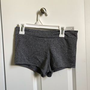 Purple pixies dance spandex shorts